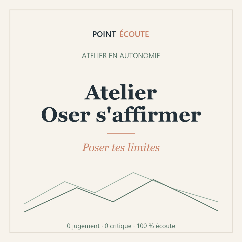 Atelier Oser s'affirmer
