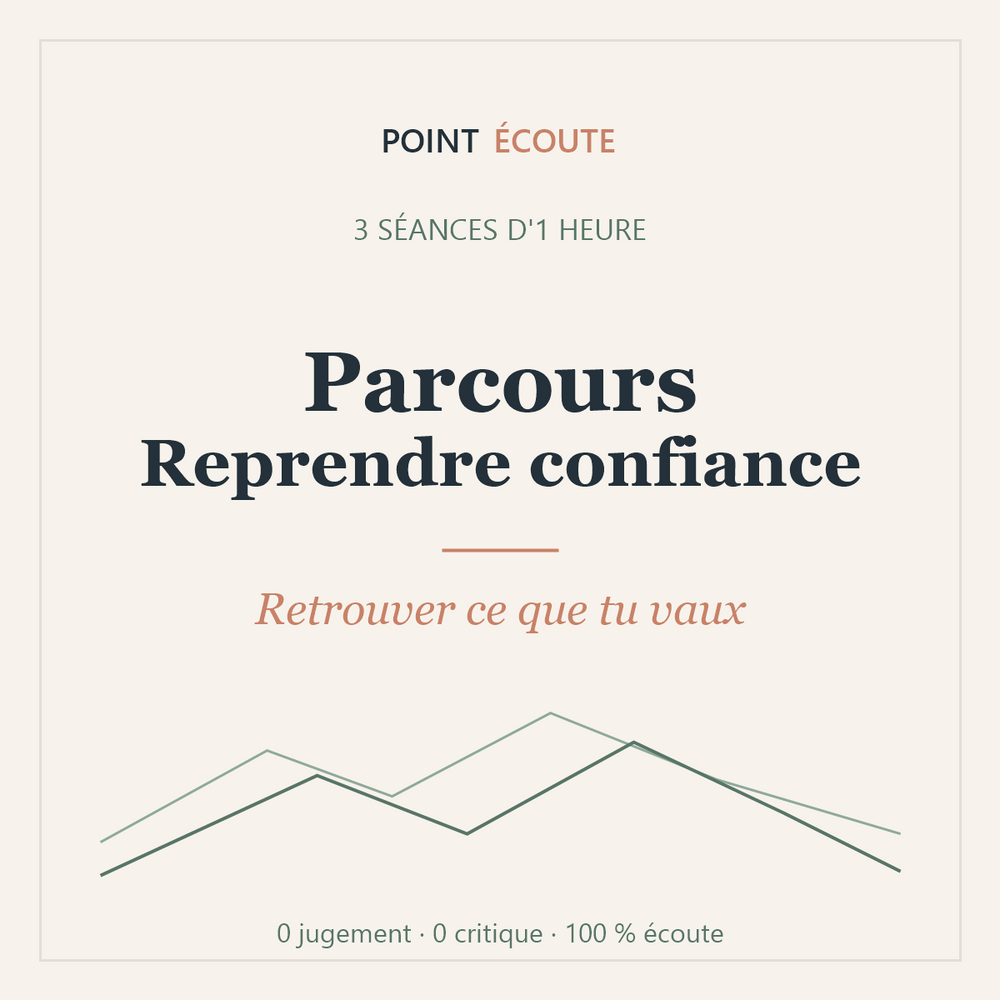 Parcours Reprendre confiance